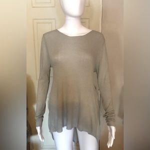 Zara Knit Flowy Long Sleeve Top size Medium